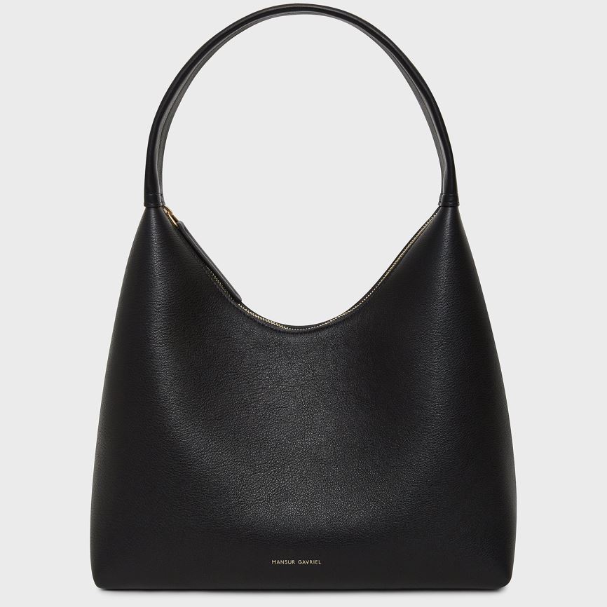 Women\'s Mansur Gavriel Soft Candy Shoulder Bags Black | AU 0459RK